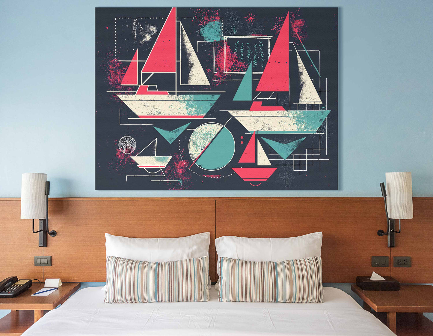 Wall Decor Sailboat Theme