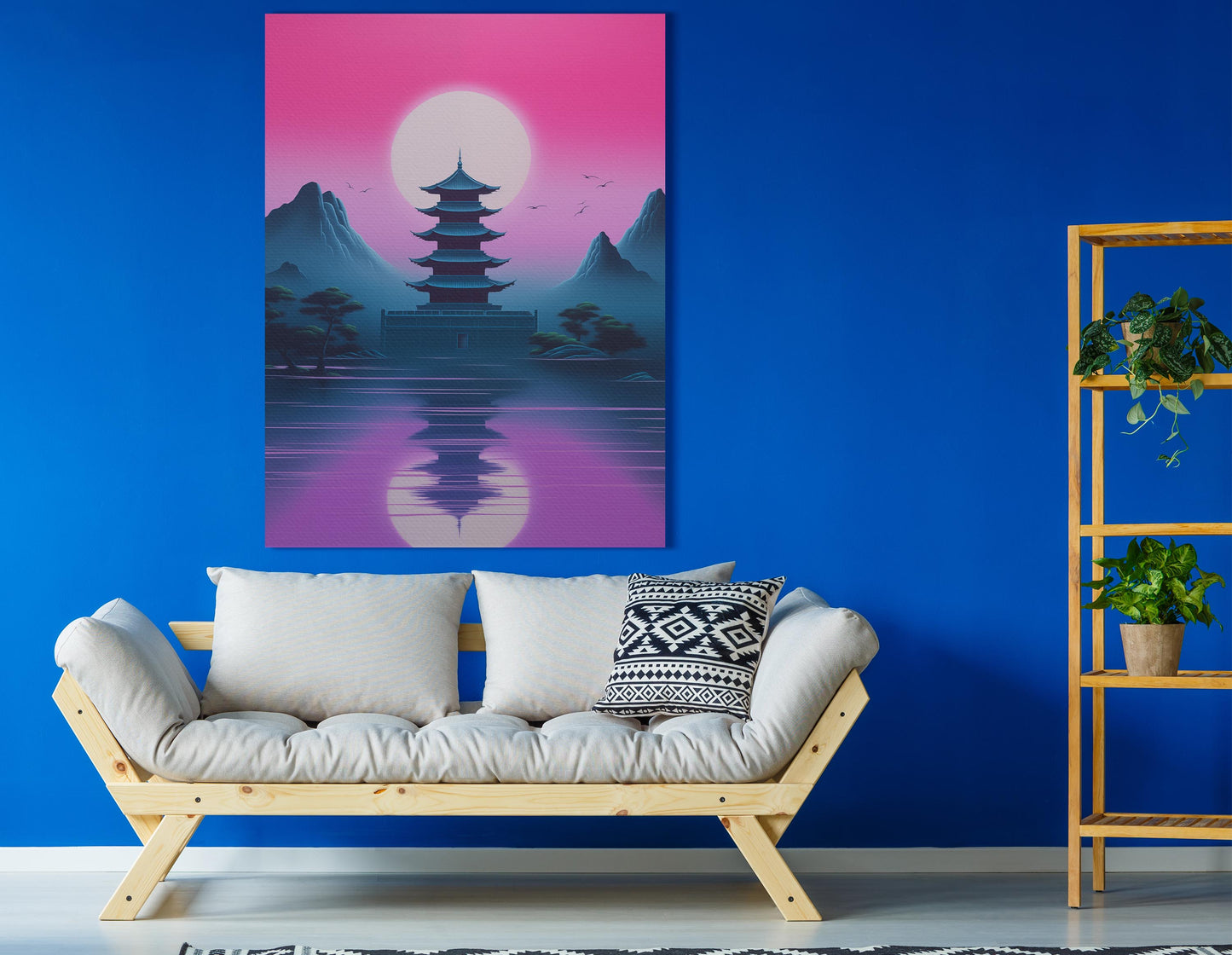 Wall Hanging Serene Pagoda 