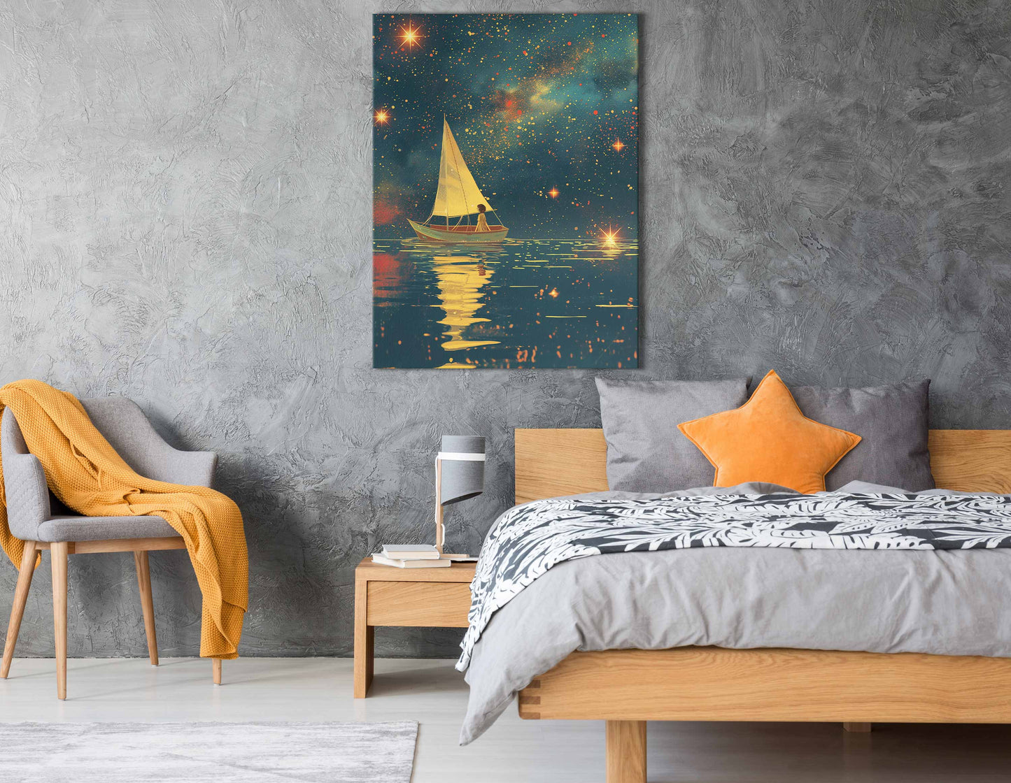 Starry Night Wall Art 