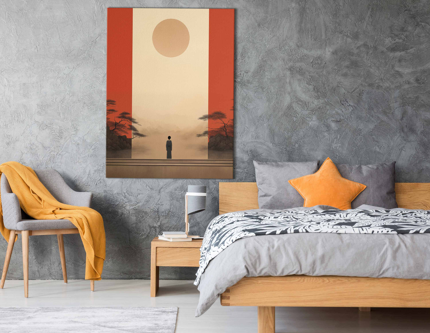 Calming Bedroom Canvas Prints 