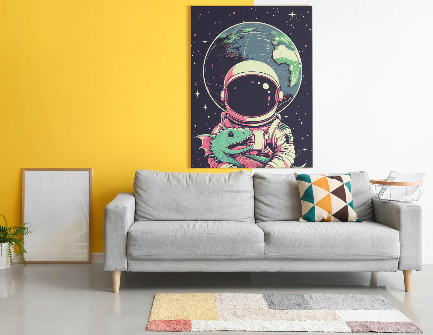 Playful Cosmic Wall Hanging