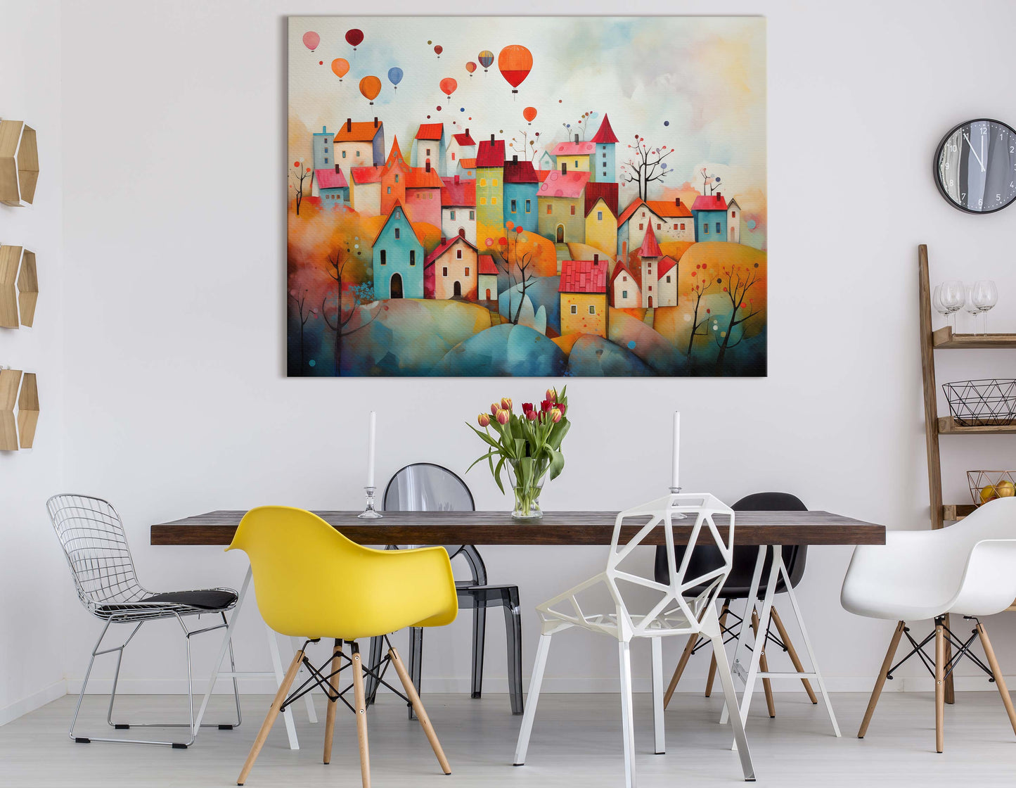 Children’s Village Canvas Prints  