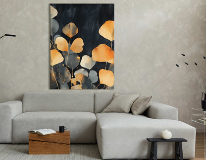 Gold Leaf Wall Decor 