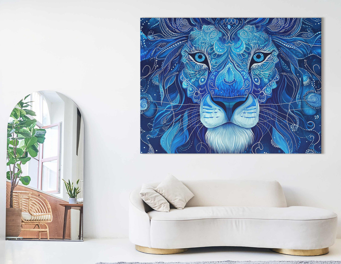 Majestic Lion Wall Hanging