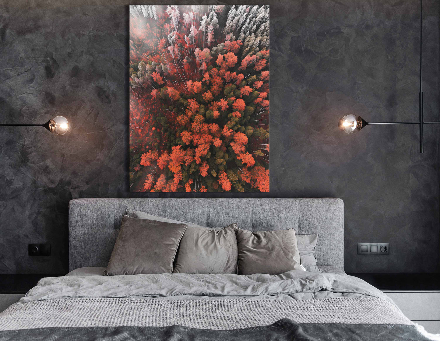   Vibrant Landscape Wall Decor