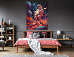 Artistic Astronaut Canvas Prints    