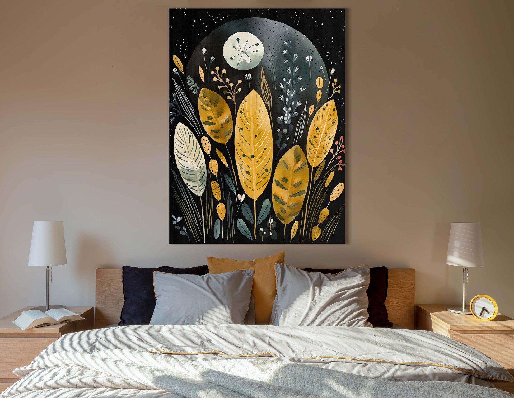 Botanical Night Sky Wall Art