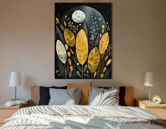 Botanical Night Sky Wall Art