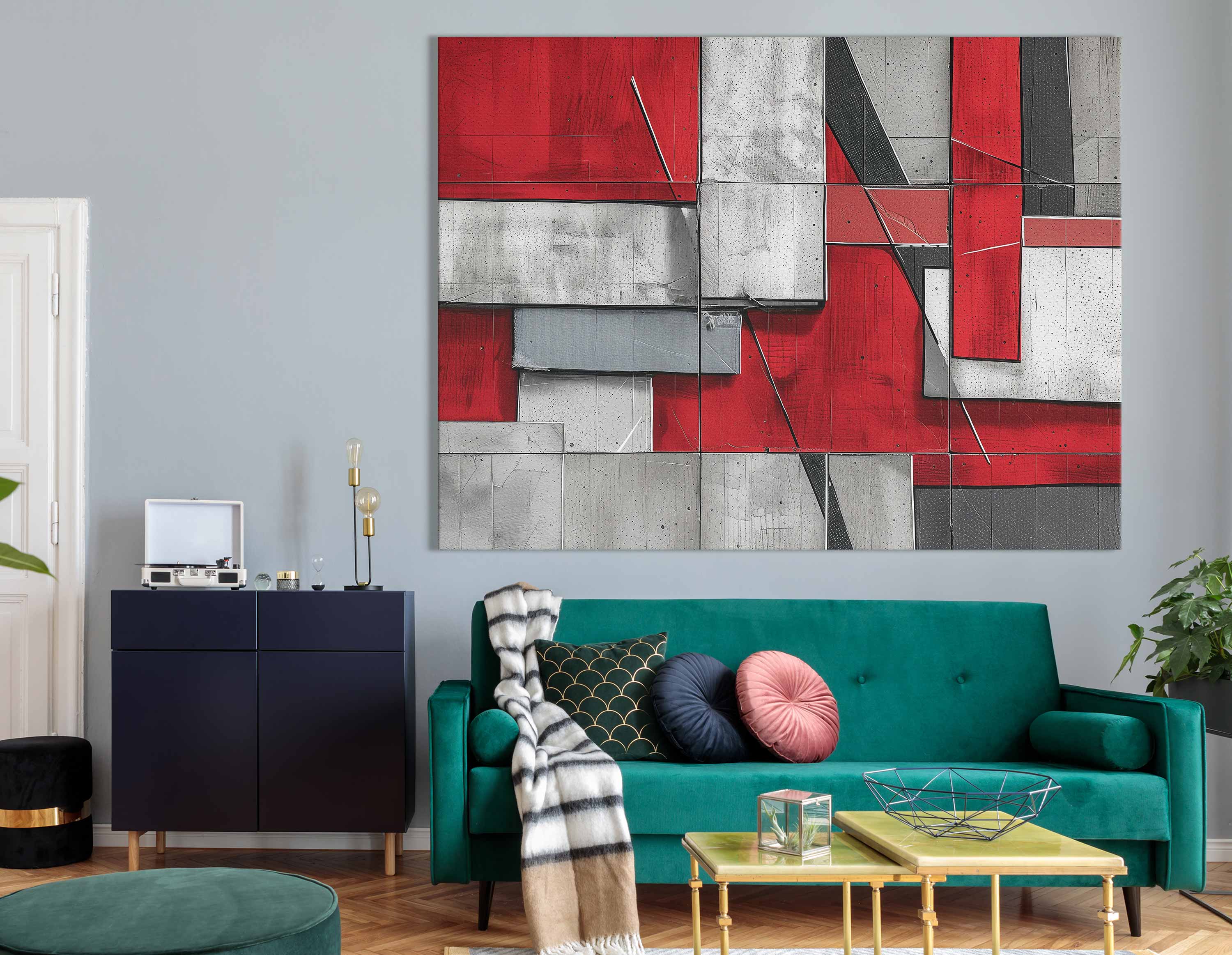 Modernist Abstract Wall Decor