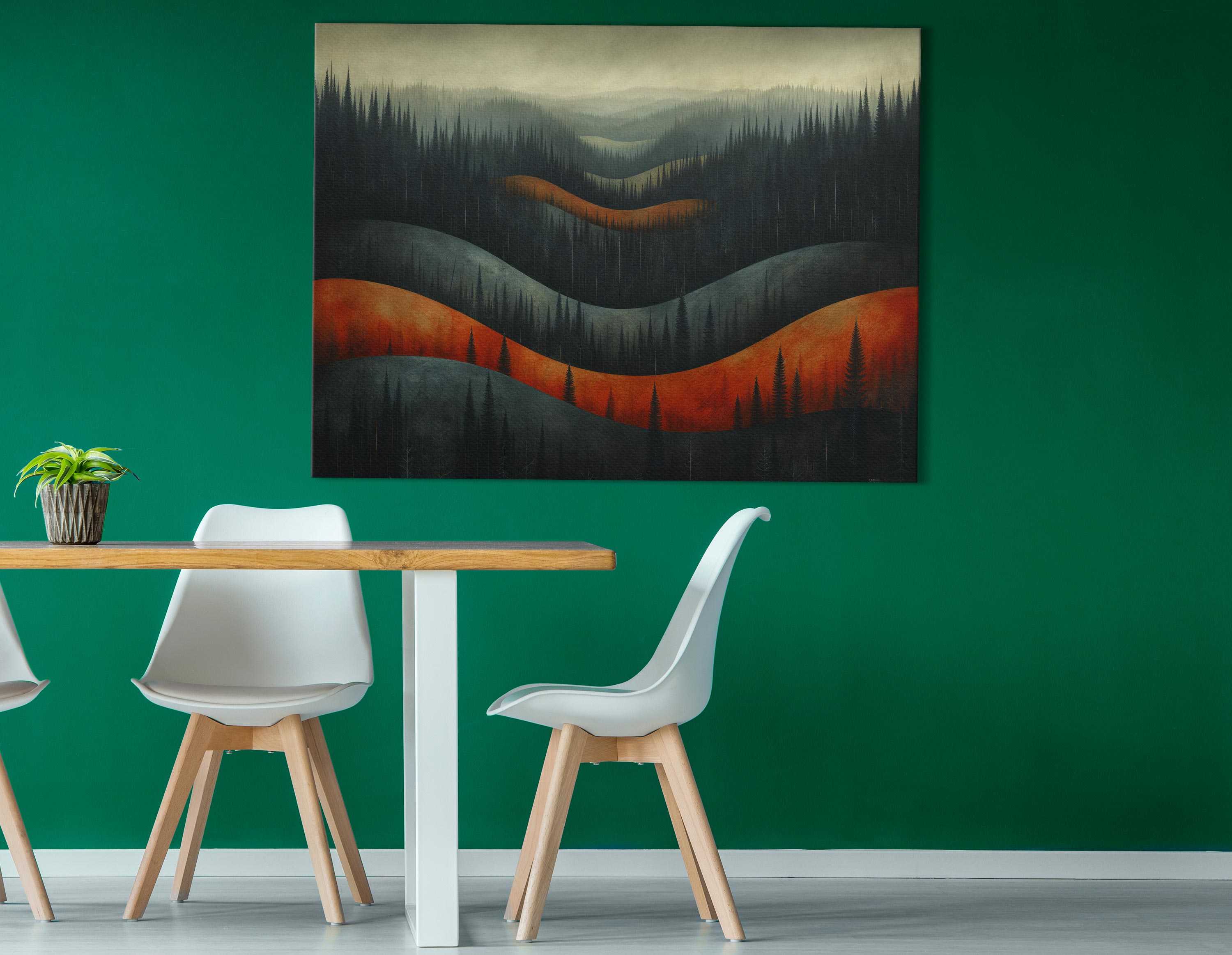     Nature Abstraction Wall Hanging