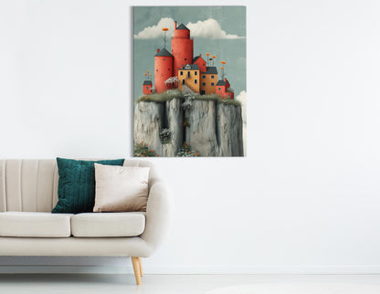 Enchanted Cliff Wall Hanging