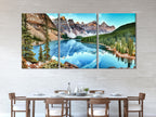 Moraine Lake Wall Art, Large Mountain and Lake Fine Art, Banff National Park Wall Art, Artwork for Living Room or Office Decor, Canada Art