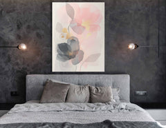 Abstract Floral Elegance Canvas Art