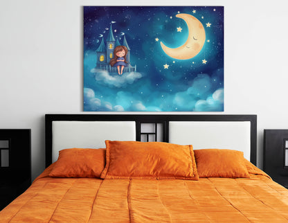 Moon and Stars Prints 