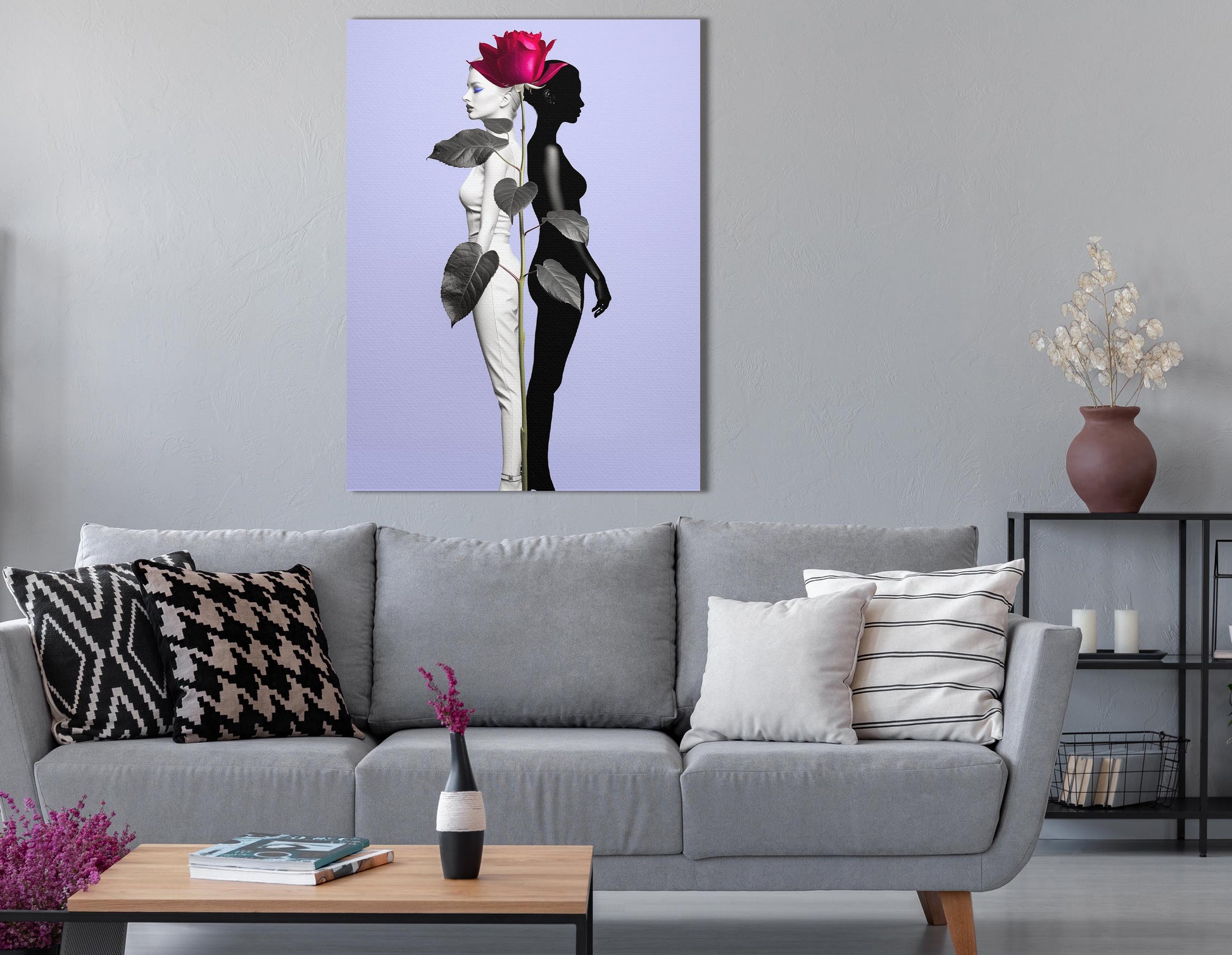 Minimalist Duality Decor