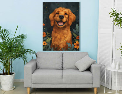   Lively Dog Art Print