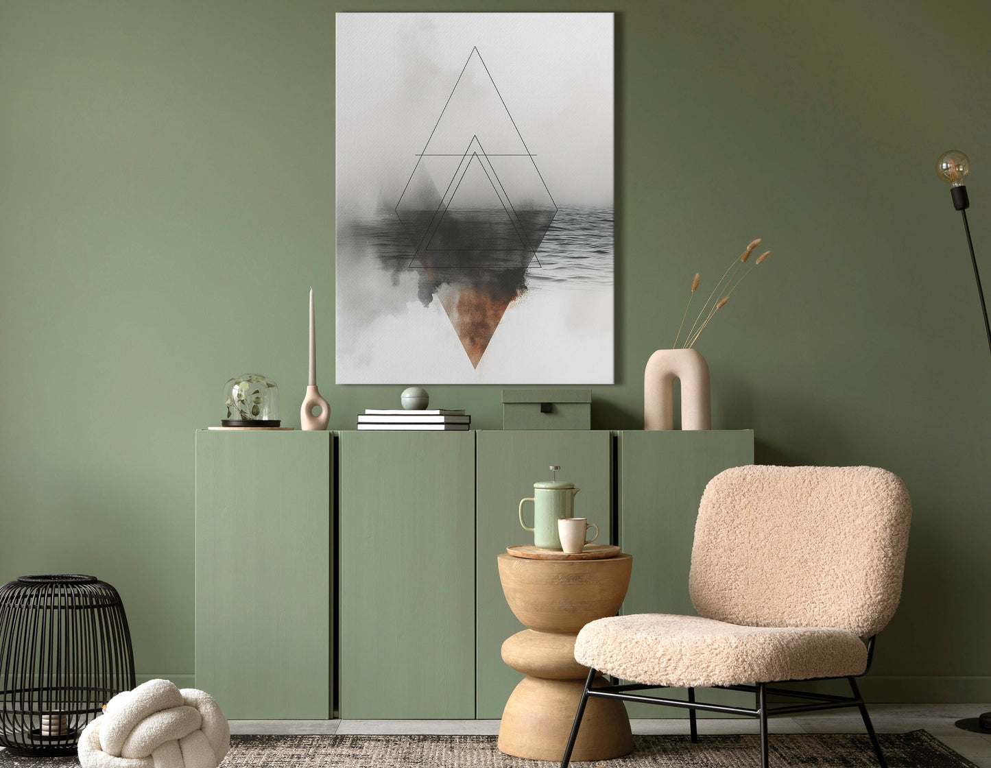 Geometric Landscape Art