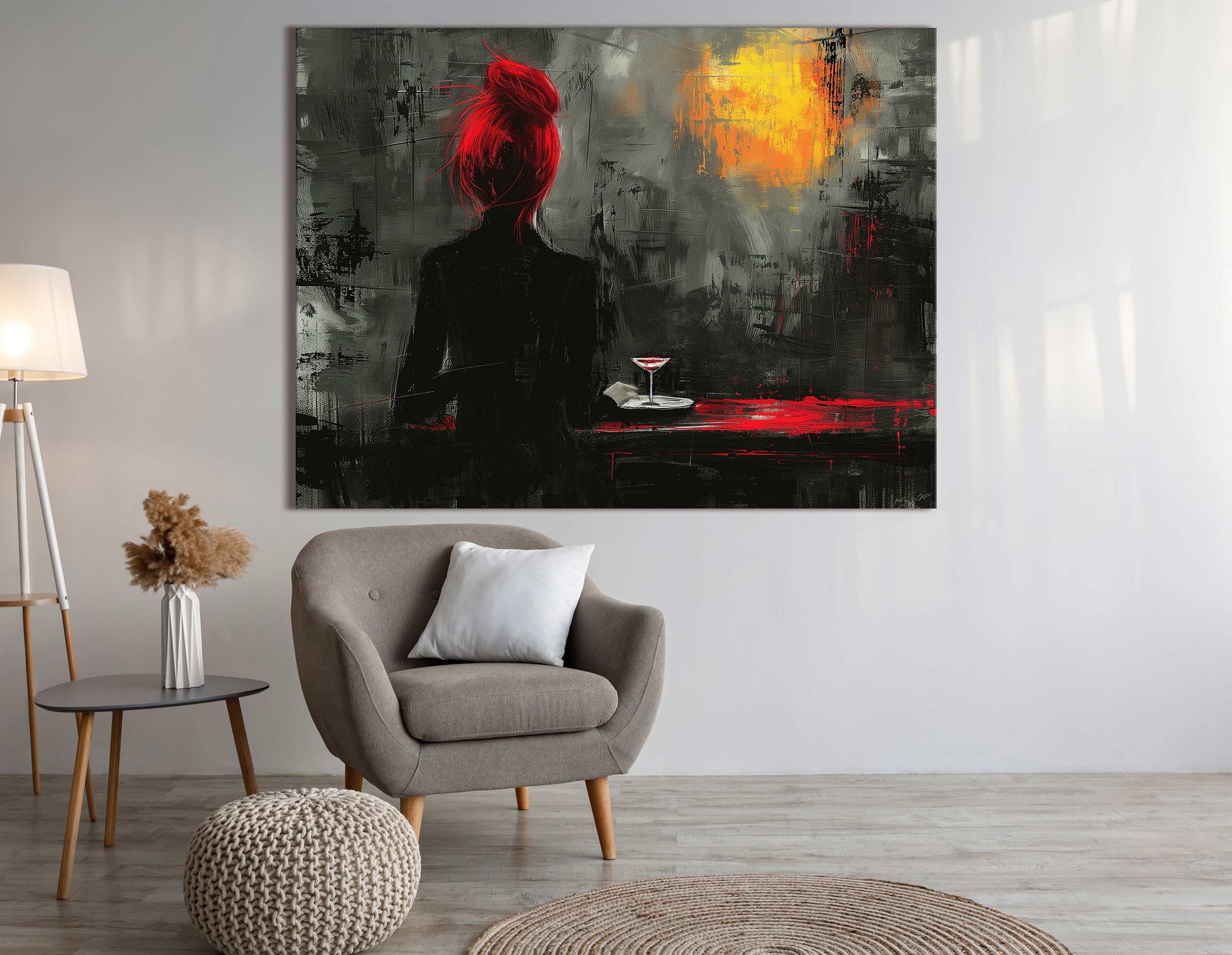 Abstract Figure Art Print