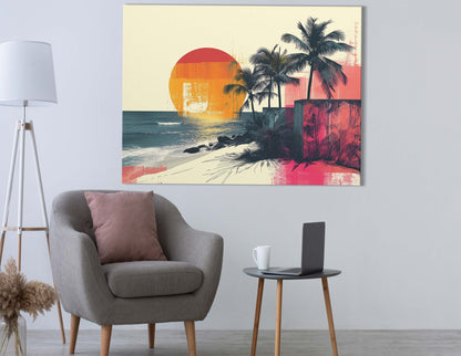 Sunset Palette Canvas