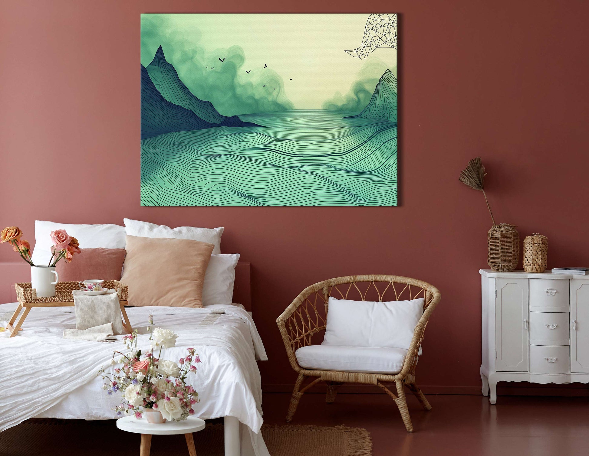 Serenity Mountain Art