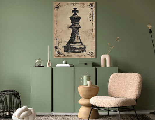 Vintage Chess Design