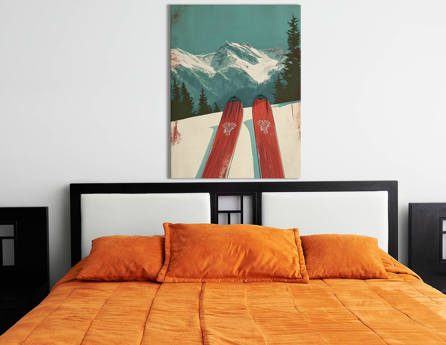 Adventure Ski Wall Hanging