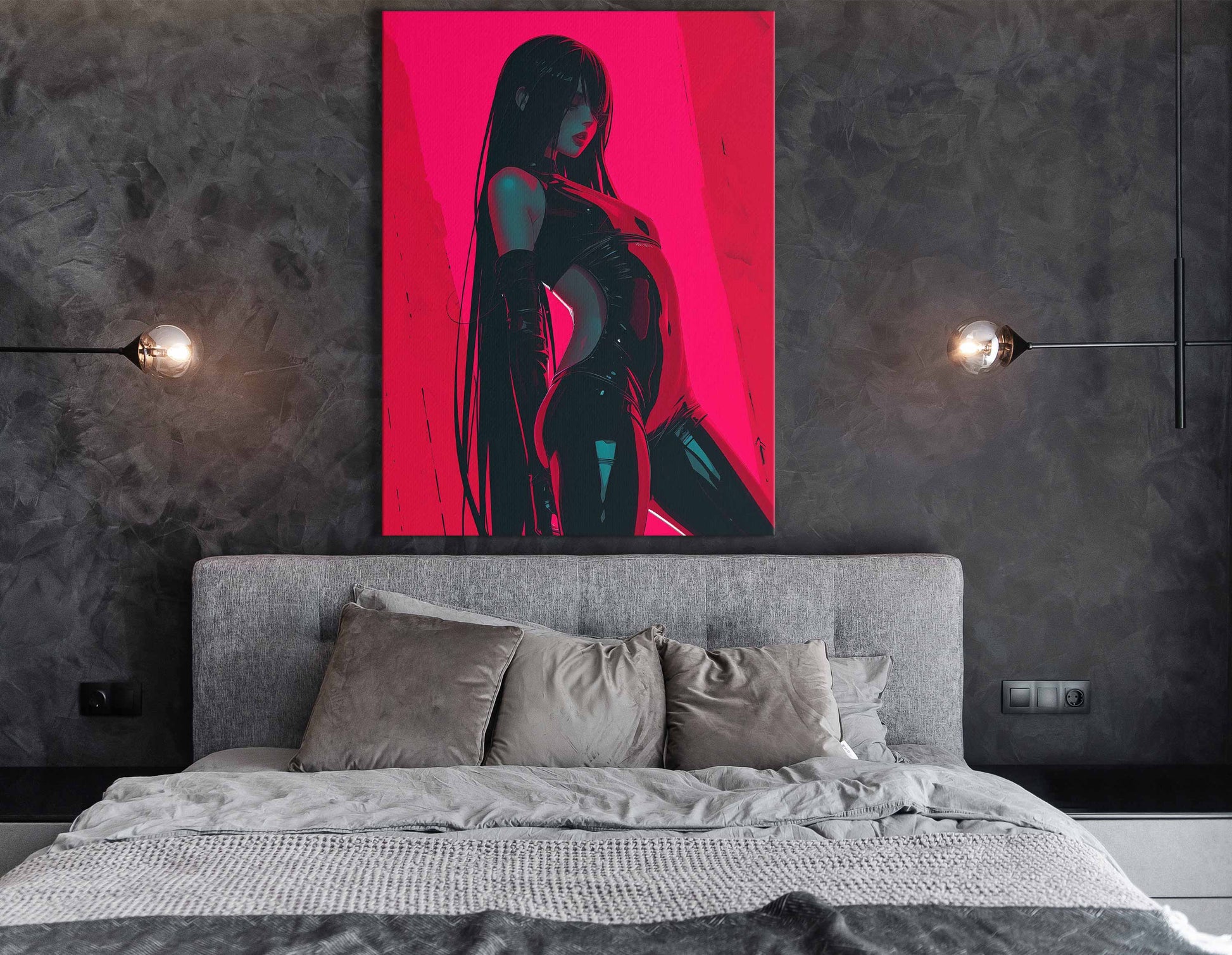 Contemporary Female Figure Canvas Print