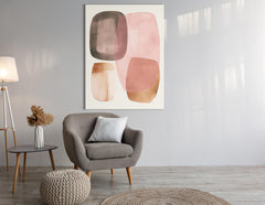 Beige Abstract Wall Hanging