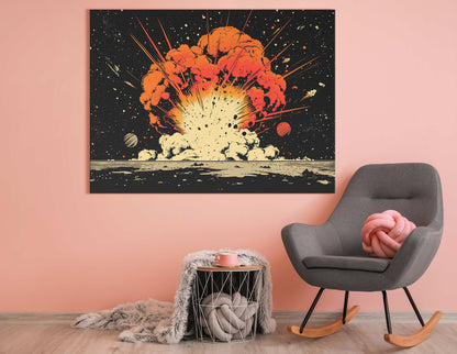 Stellar Canvas Wall Hanging