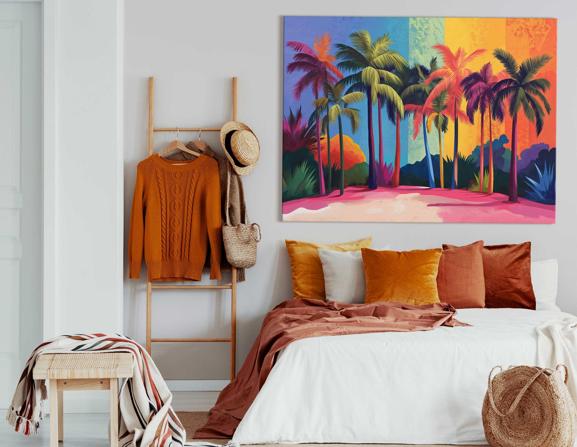 Vivid Island Wall Print