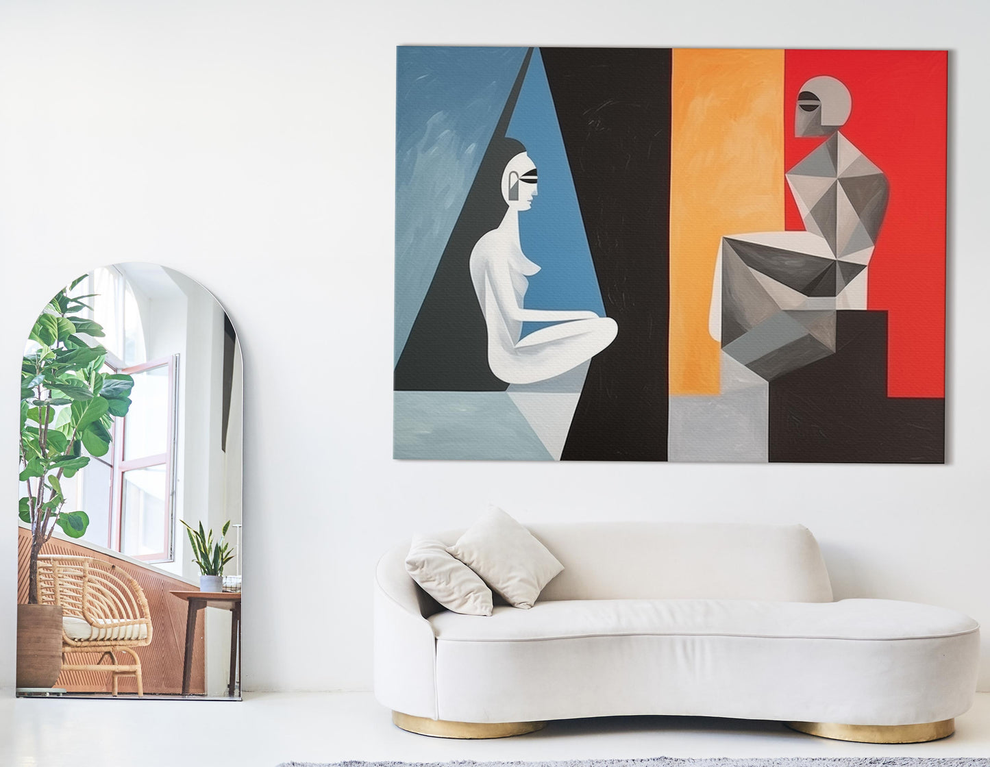 Abstract Figures Wall Art