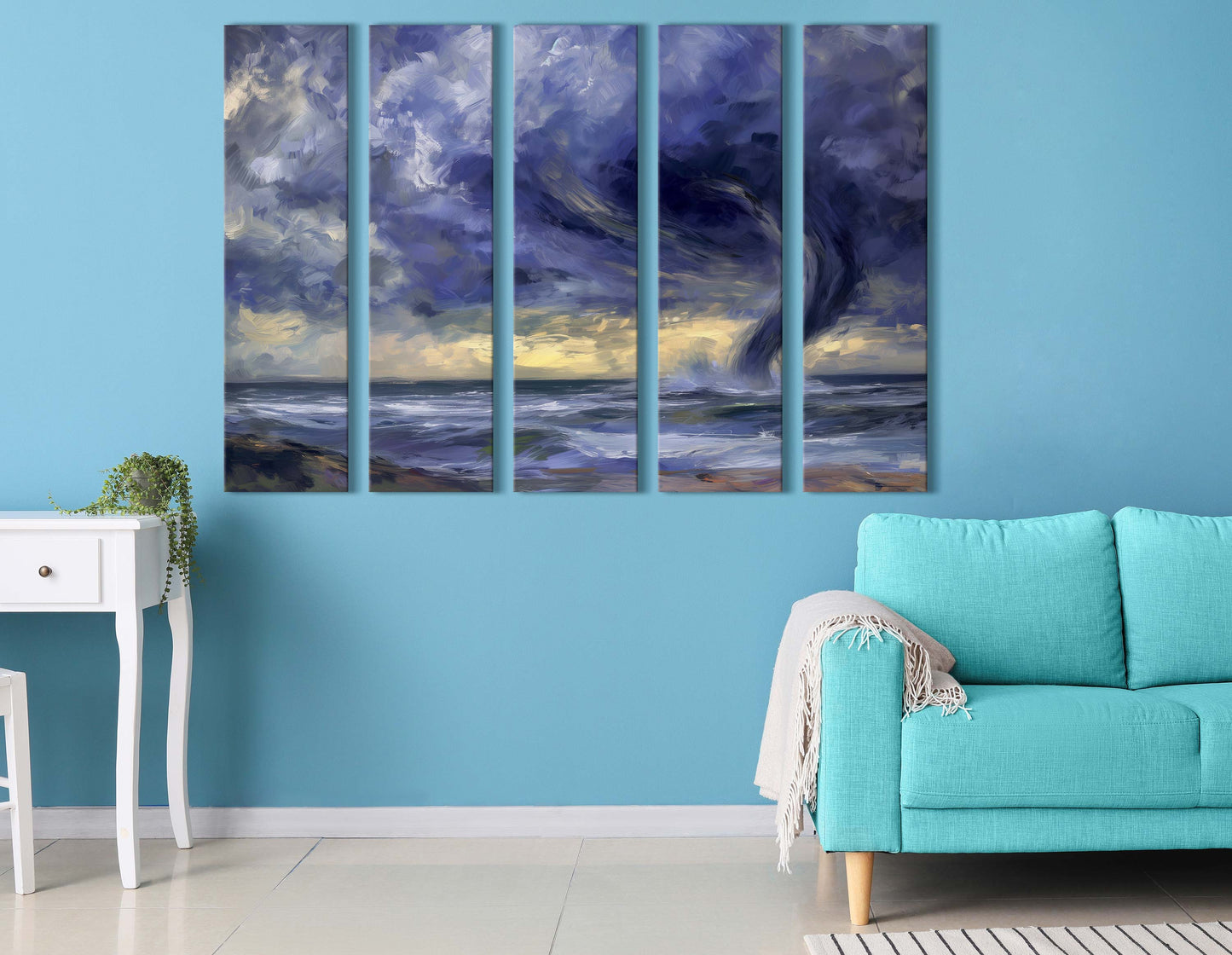 Ocean Tornado Art Prints