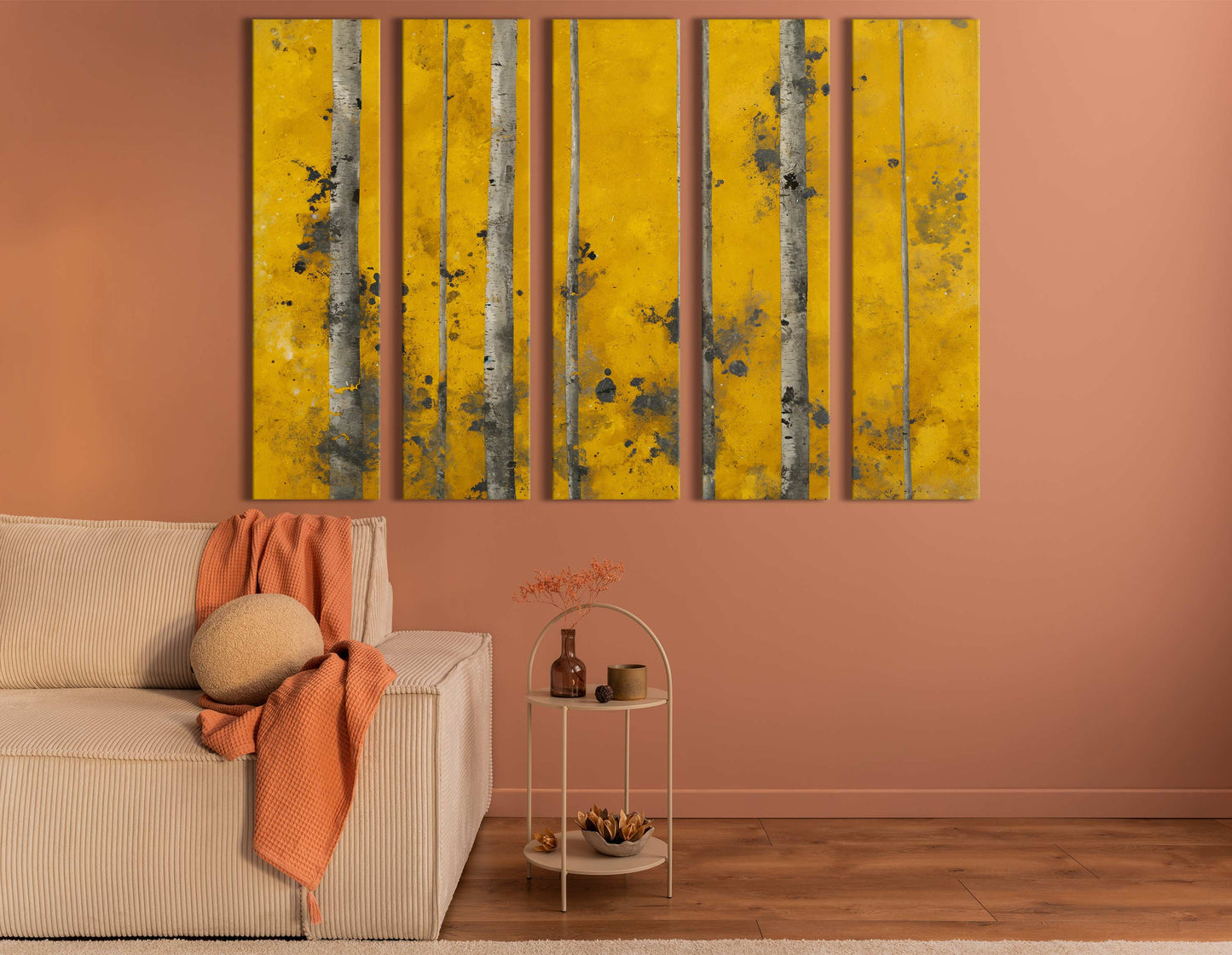  Vibrant Yellow Art Print