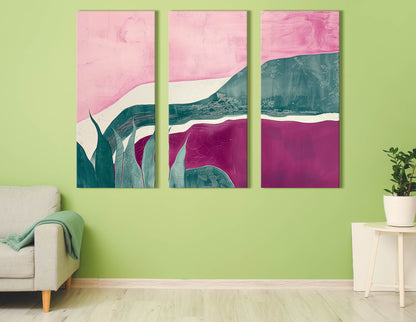 Serene Abstract Landscape Wall Print