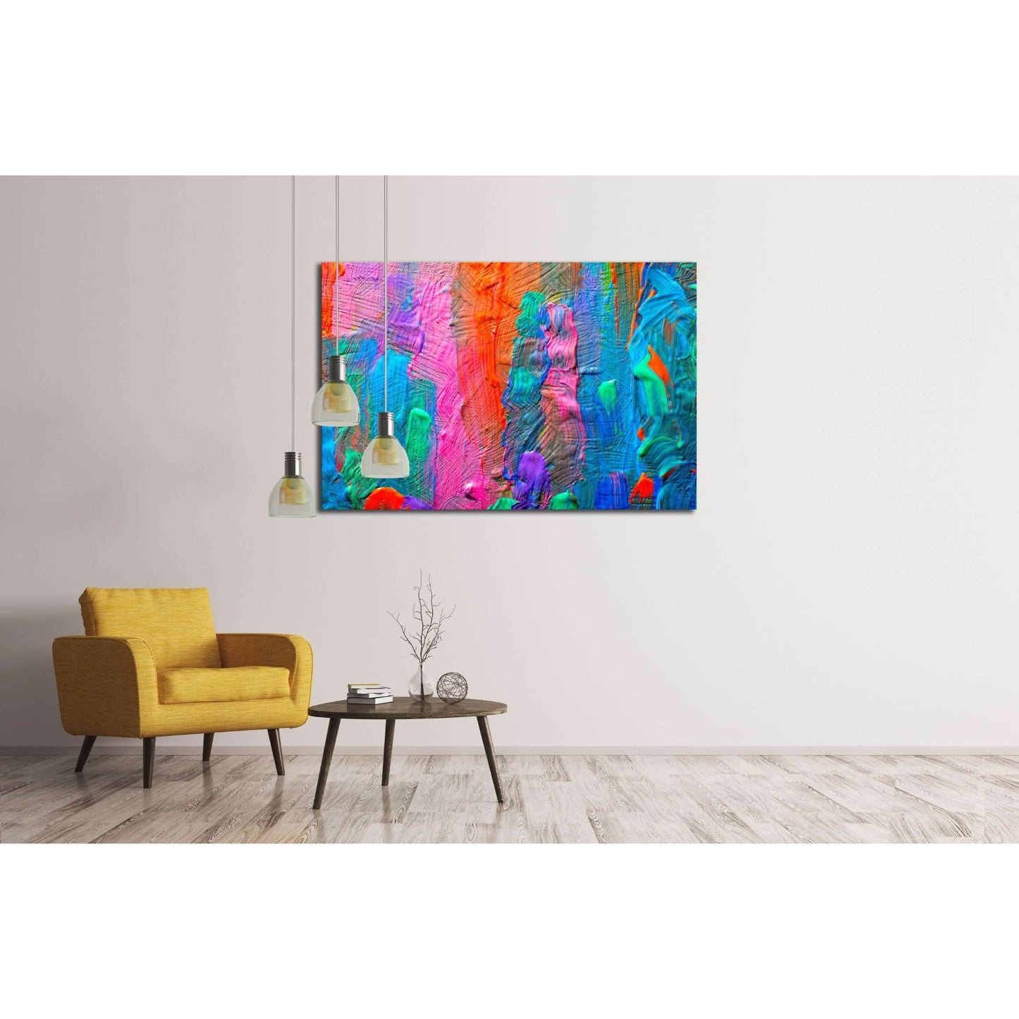 Abstract art background. Hand-painted background. SELF MADE №2881 Ready to Hang Canvas PrintCanvas art arrives ready to hang, with hanging accessories included and no additional framing required. Every canvas print is hand-crafted, made on-demand at our w