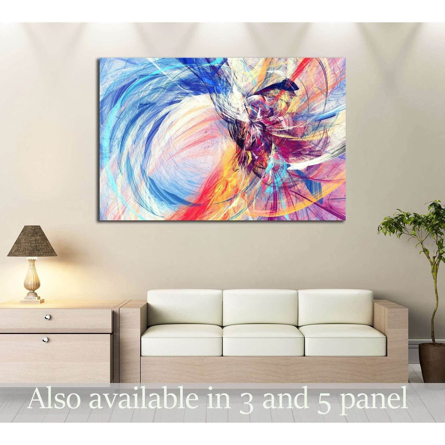 Abstract beautiful multicolor bright artistic background №2887 Ready to Hang Canvas PrintCanvas art arrives ready to hang, with hanging accessories included and no additional framing required. Every canvas print is hand-crafted, made on-demand at our work