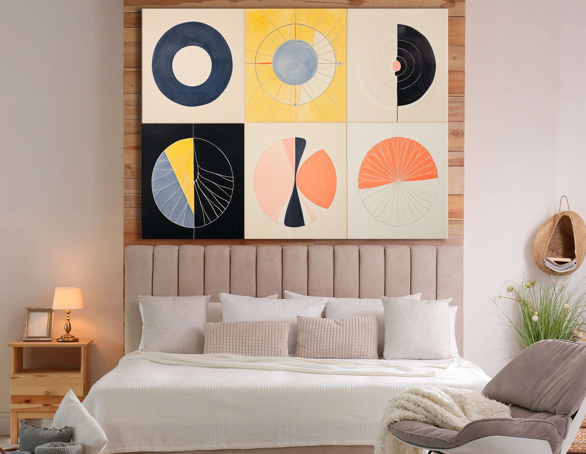 Abstract Circular Compositions - Canvas Print - Artoholica Ready to Hang Canvas Print