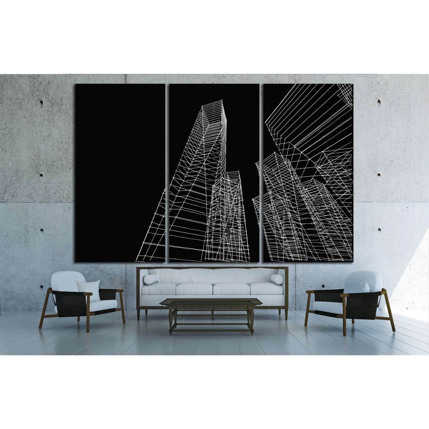 abstract city buildings sketch №1580 Ready to Hang Canvas PrintCanvas art arrives ready to hang, with hanging accessories included and no additional framing required. Every canvas print is hand-crafted, made on-demand at our workshop and expertly stretche