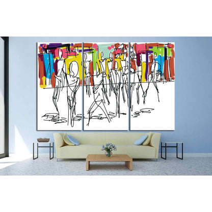 abstract digital painting №1052 Ready to Hang Canvas PrintCanvas art arrives ready to hang, with hanging accessories included and no additional framing required. Every canvas print is hand-crafted, made on-demand at our workshop and expertly stretched aro