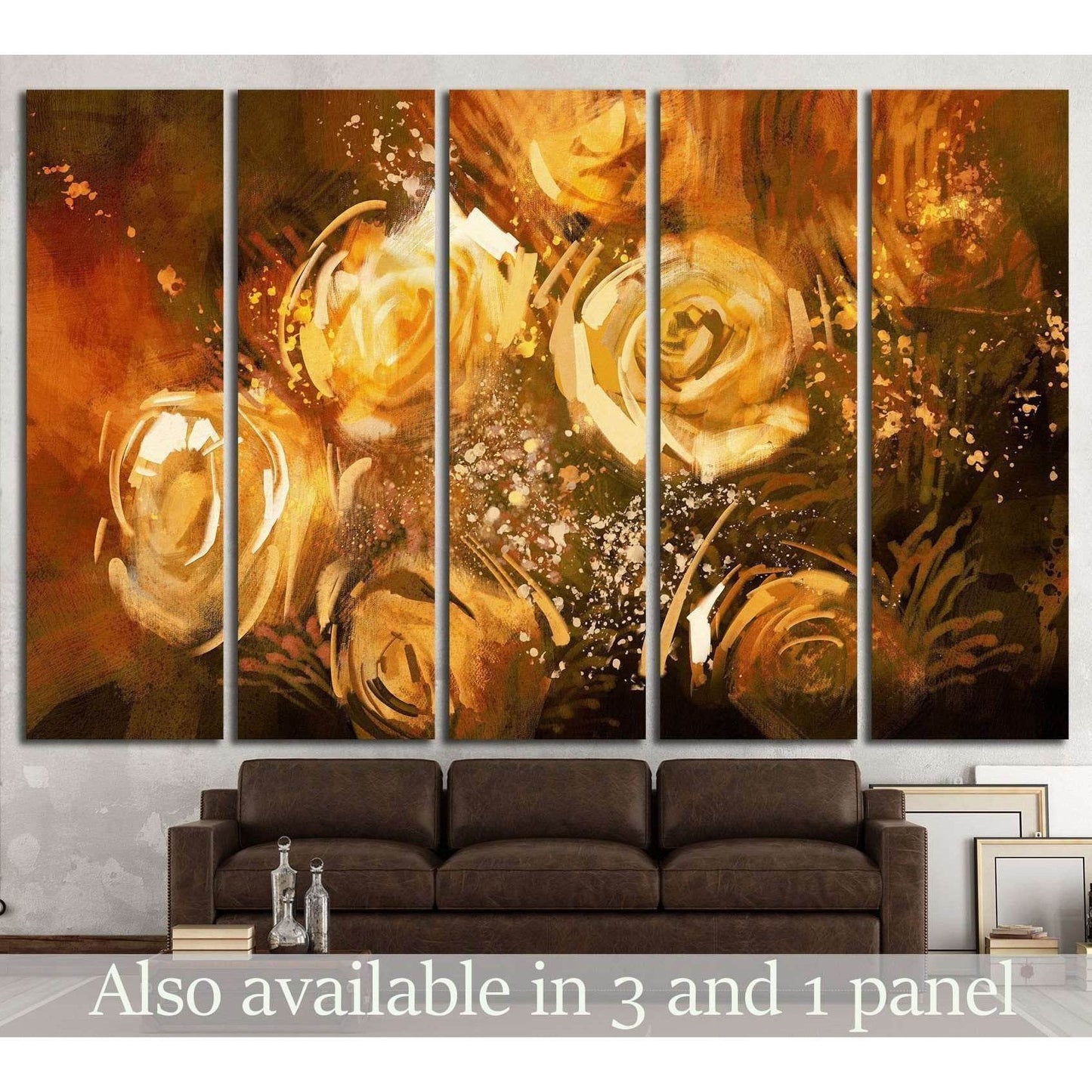 abstract flowers vintage style №1345 Ready to Hang Canvas PrintCanvas art arrives ready to hang, with hanging accessories included and no additional framing required. Every canvas print is hand-crafted, made on-demand at our workshop and expertly stretche