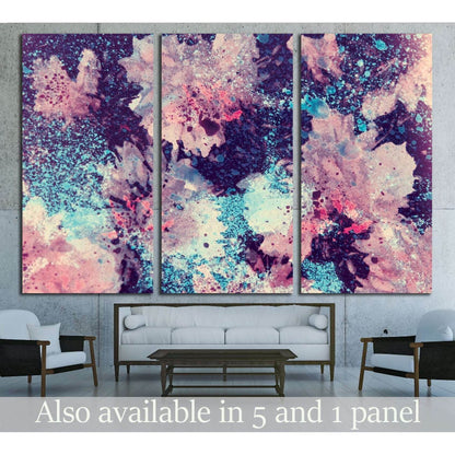 abstract watercolor flower background. hand made drawing. impressionism style. №2534 Ready to Hang Canvas PrintCanvas art arrives ready to hang, with hanging accessories included and no additional framing required. Every canvas print is hand-crafted, made