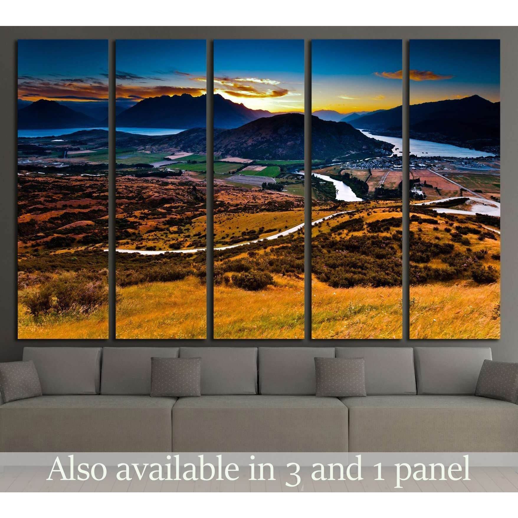 Aerial view of Queenstown, New Zealand №2503 Ready to Hang Canvas PrintCanvas art arrives ready to hang, with hanging accessories included and no additional framing required. Every canvas print is hand-crafted, made on-demand at our workshop and expertly