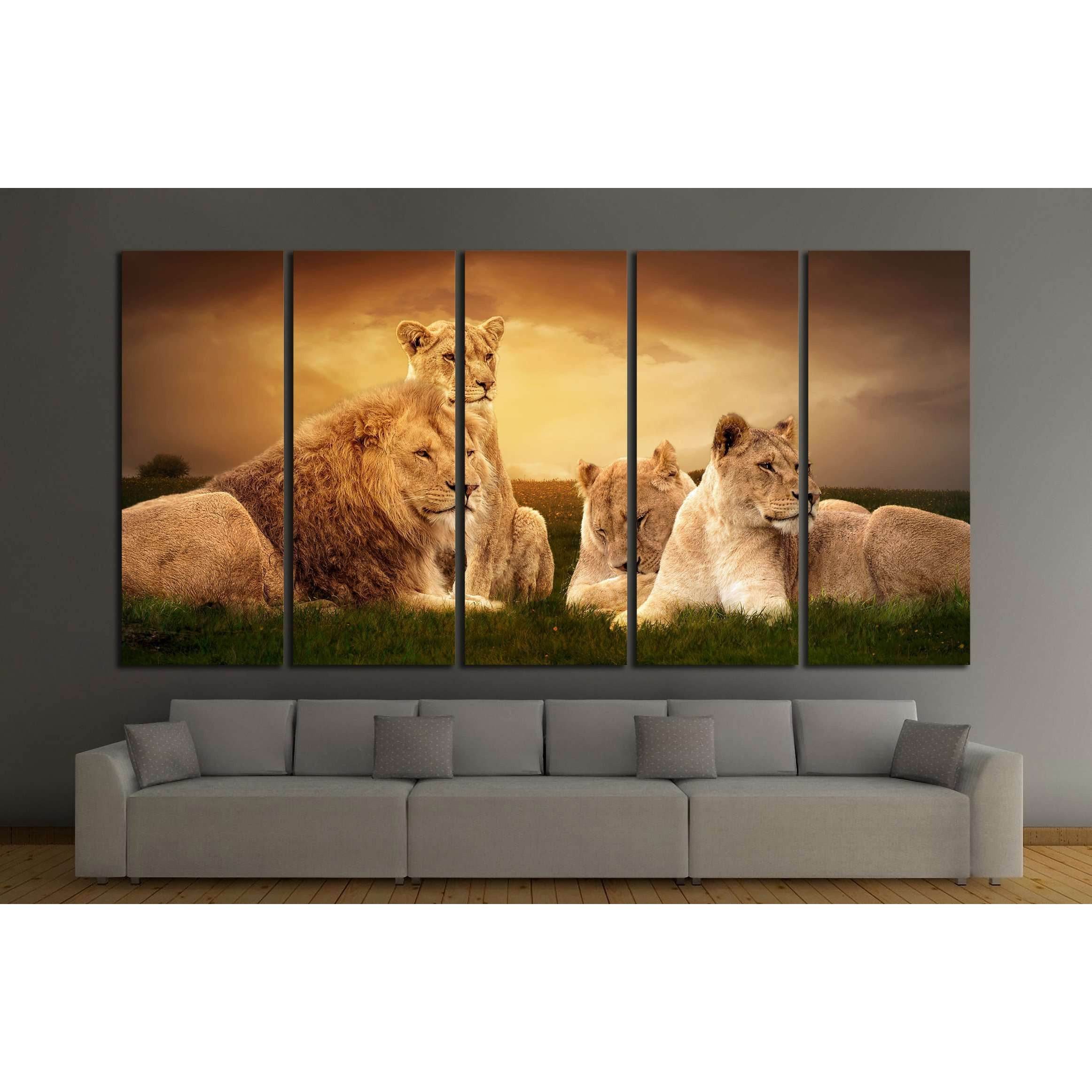 Lion Photography Wall Art PrintDecorate your walls with a stunning Lion Canvas Art Print from the world's largest art gallery. Choose from thousands of Lion artworks with various sizing options. Choose your perfect art print to complete your home decorati