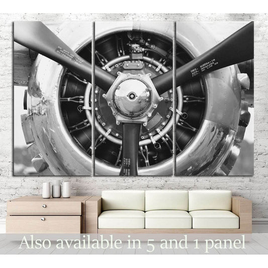 Aircraft Propeller №174 Ready to Hang Canvas PrintCanvas art arrives ready to hang, with hanging accessories included and no additional framing required. Every canvas print is hand-crafted, made on-demand at our workshop and expertly stretched around 100%