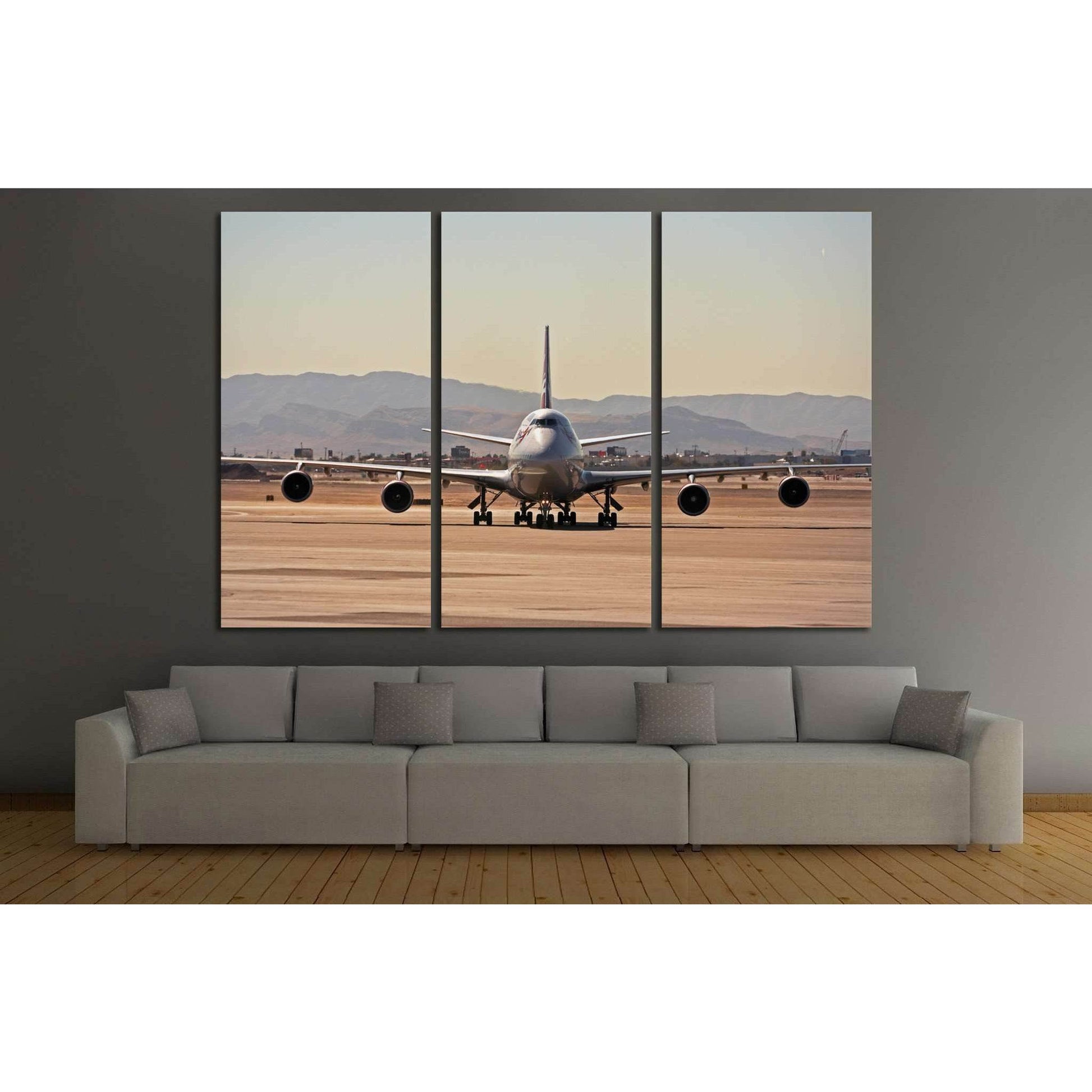 Airplane №145 Ready to Hang Canvas PrintCanvas art arrives ready to hang, with hanging accessories included and no additional framing required. Every canvas print is hand-crafted, made on-demand at our workshop and expertly stretched around 100% North Ame