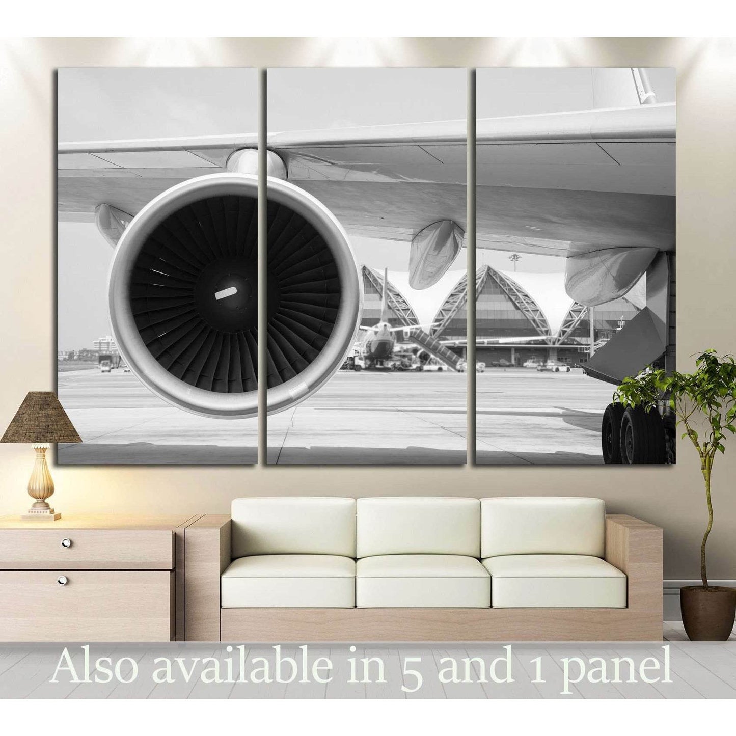 Airplane Turbine №171.1 Ready to Hang Canvas PrintCanvas art arrives ready to hang, with hanging accessories included and no additional framing required. Every canvas print is hand-crafted, made on-demand at our workshop and expertly stretched around 100%