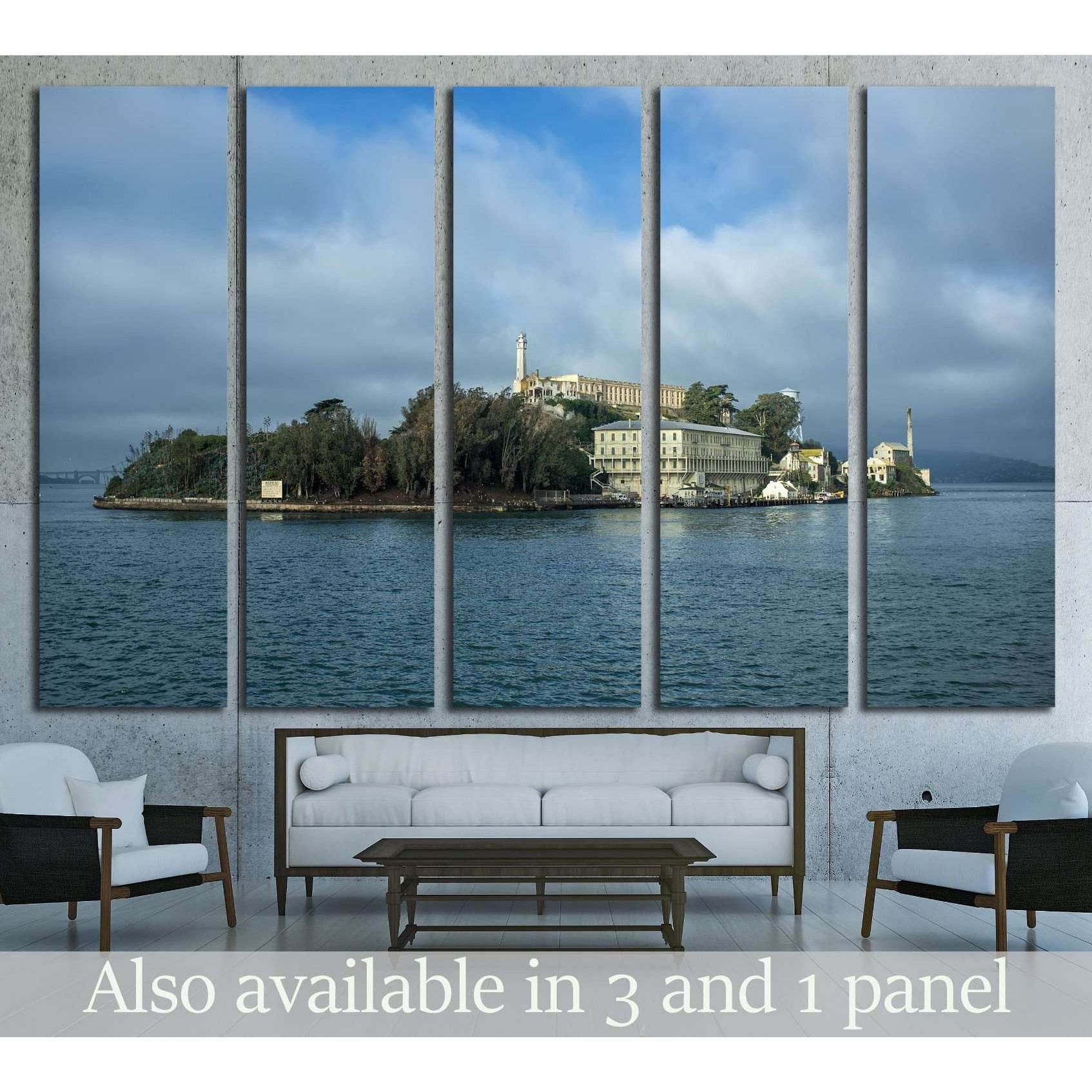 Alcatraz Island in San Francisco, USA №1945 Ready to Hang Canvas PrintCanvas art arrives ready to hang, with hanging accessories included and no additional framing required. Every canvas print is hand-crafted, made on-demand at our workshop and expertly s