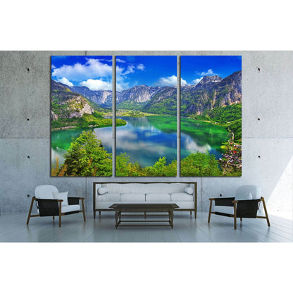 amazing Alpine lakes, Hallstatt, Austria №2696 Ready to Hang Canvas PrintCanvas art arrives ready to hang, with hanging accessories included and no additional framing required. Every canvas print is hand-crafted, made on-demand at our workshop and expertl