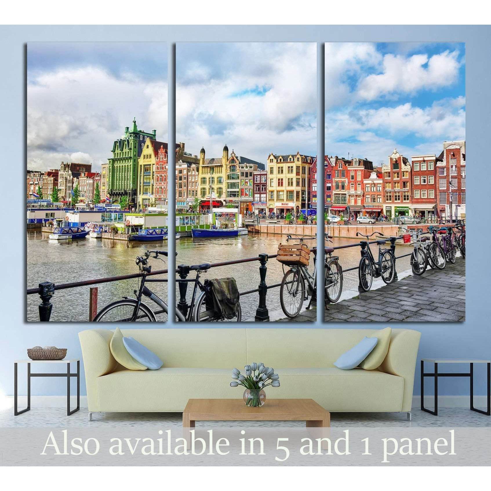 AMSTERDAM, NETHERLANDS №2188 Ready to Hang Canvas PrintCanvas art arrives ready to hang, with hanging accessories included and no additional framing required. Every canvas print is hand-crafted, made on-demand at our workshop and expertly stretched around