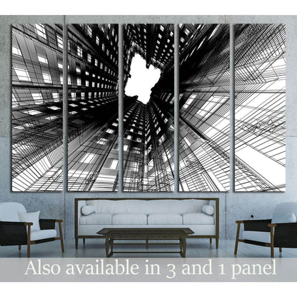 Architectural abstraction №1586 Ready to Hang Canvas PrintCanvas art arrives ready to hang, with hanging accessories included and no additional framing required. Every canvas print is hand-crafted, made on-demand at our workshop and expertly stretched aro